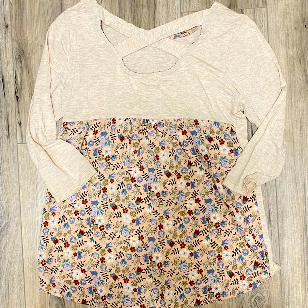 Cute floral shirt